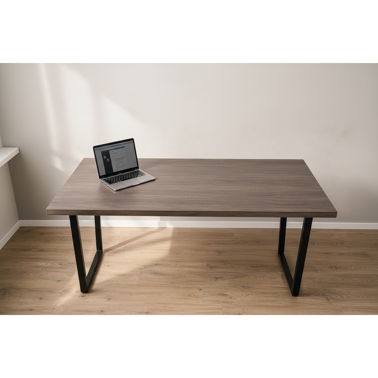 (140x60) Scan Sørlie bordplate i brun