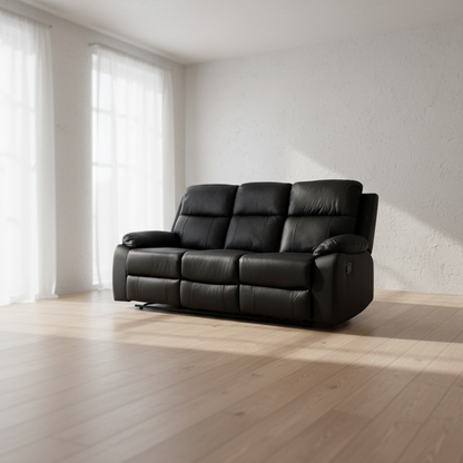 Mora 3-seter sofa fra A-Møbler i grå