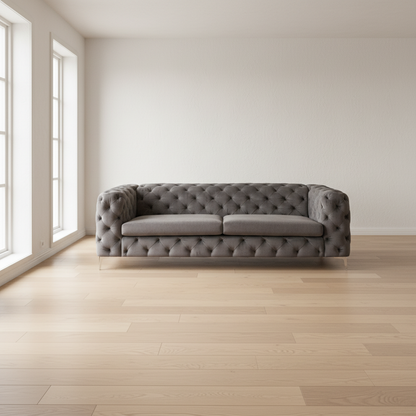 Bella 3-seter sofa fra A-Møbler i grå