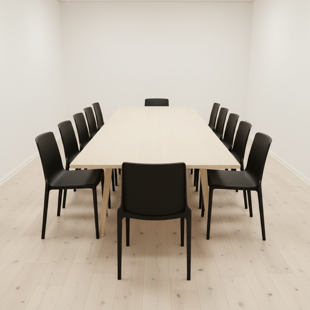 Plaza stablestol fra Innova Group i svart