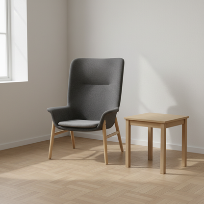 VEDBO Lenestol fra IKEA i grå
