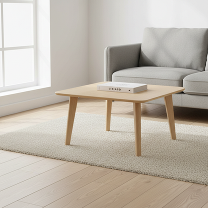 (45x45) IKEA LISABO sofabord i lyst tre