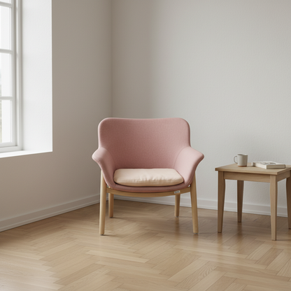 VEDBO Lenestol fra IKEA i rosa