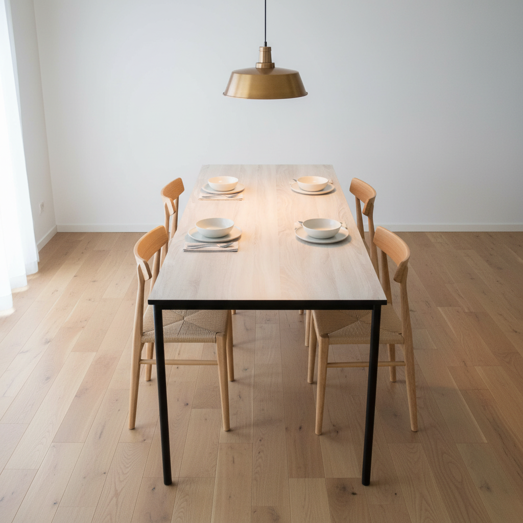 (200x70) spisebord fra EKV i eik