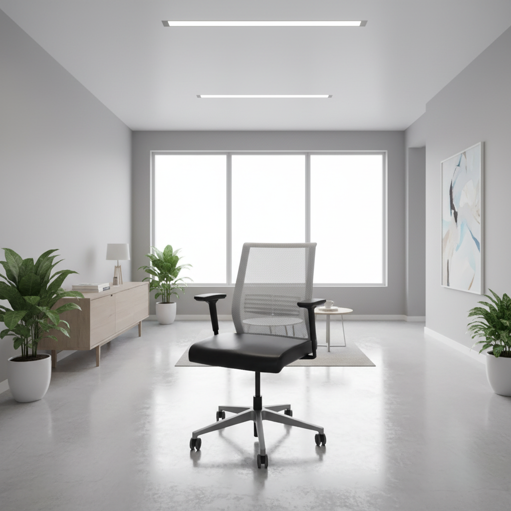 Think kontorstol fra Steelcase i hvit