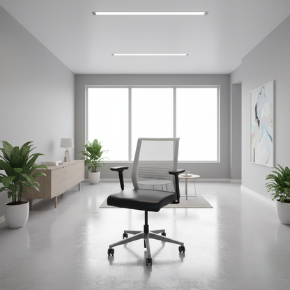 Think kontorstol fra Steelcase i hvit