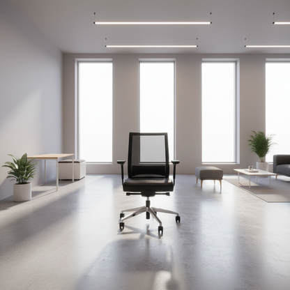 Think kontorstol fra Steelcase i svart