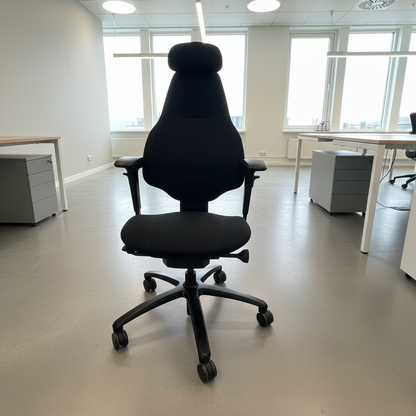Mereo 220 kontorstol fra RH i svart