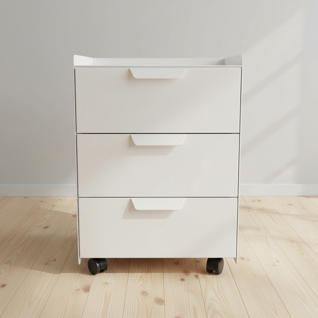 (40x45x55) IKEA Trotten skuffeseksjon i hvit