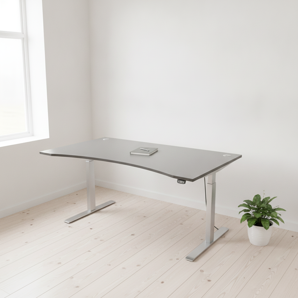 (160x80) AJ Produkter Flexus el hev/senk i grå