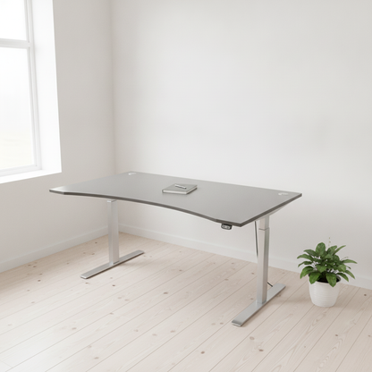 (160x80) AJ Produkter Flexus el hev/senk i grå