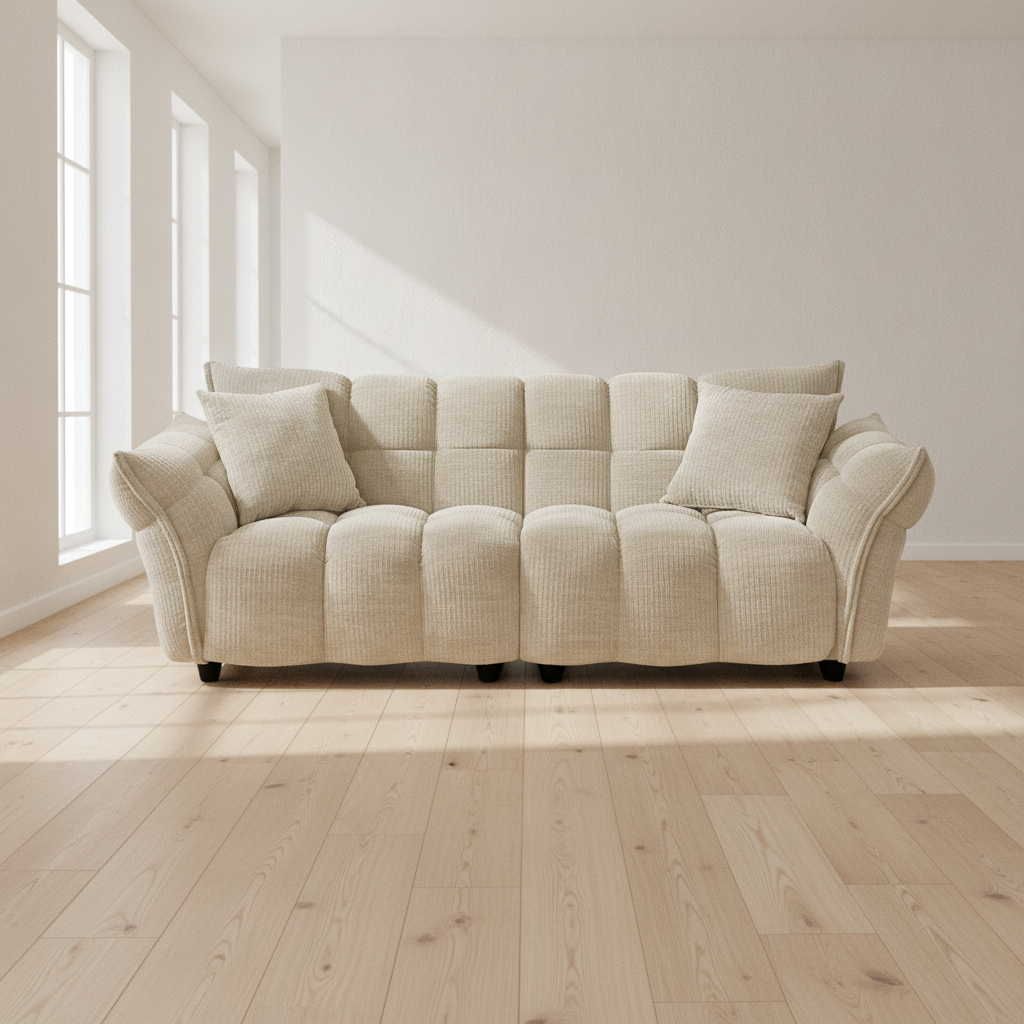 Marigold 3-seter sofa, beige, A-Møbler