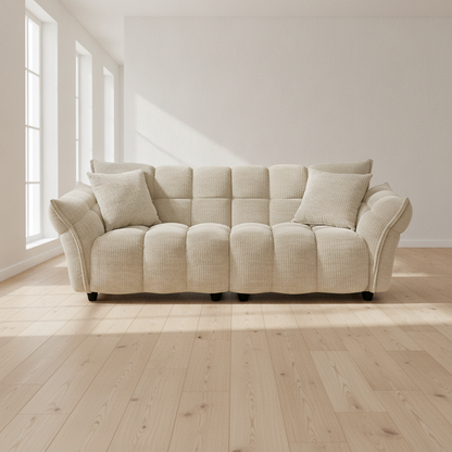Marigold 3-seter sofa, beige, A-Møbler