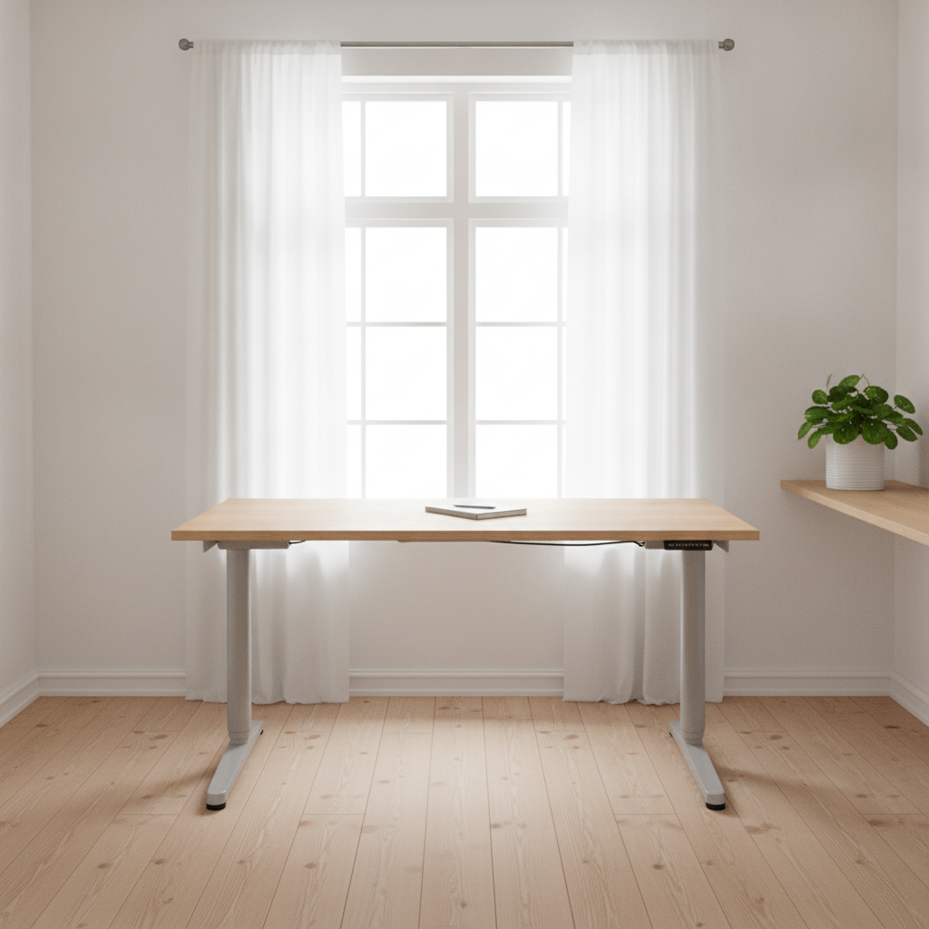 (160x120) IKEA Galant el hev/senk understell i grå