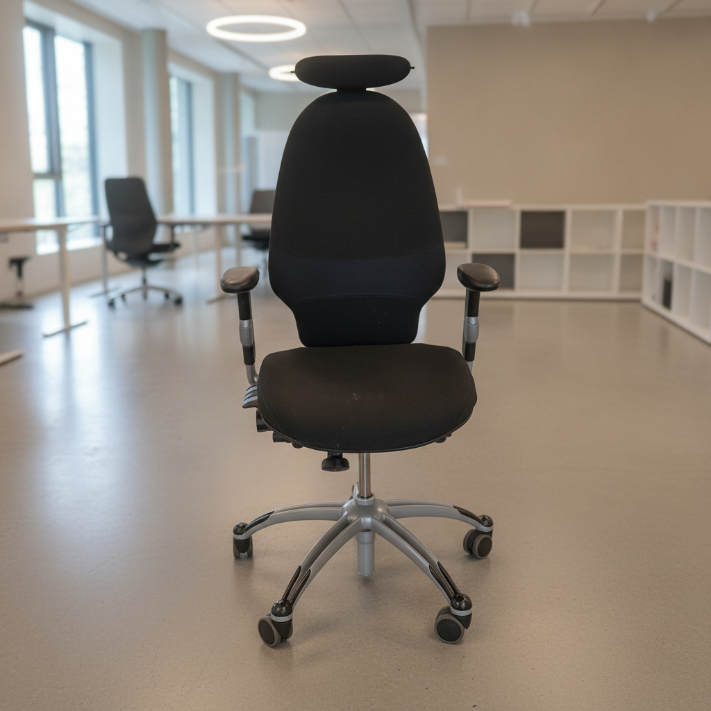 Extend 120/Large kontorstol fra RH Logic i svart