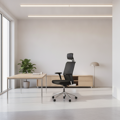 ID Trim kontorstol fra Vitra i svart