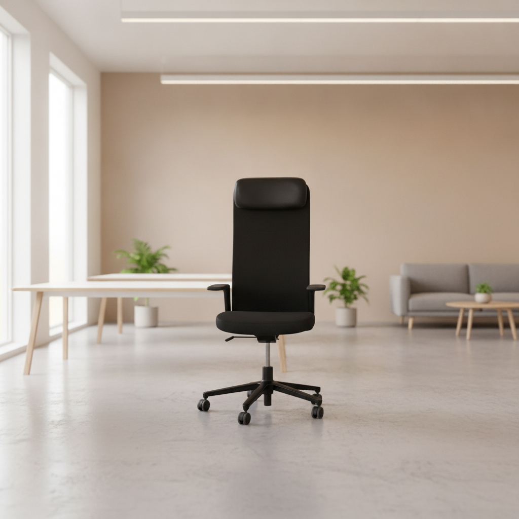 Pacific Chair kontorstol fra Vitra i svart
