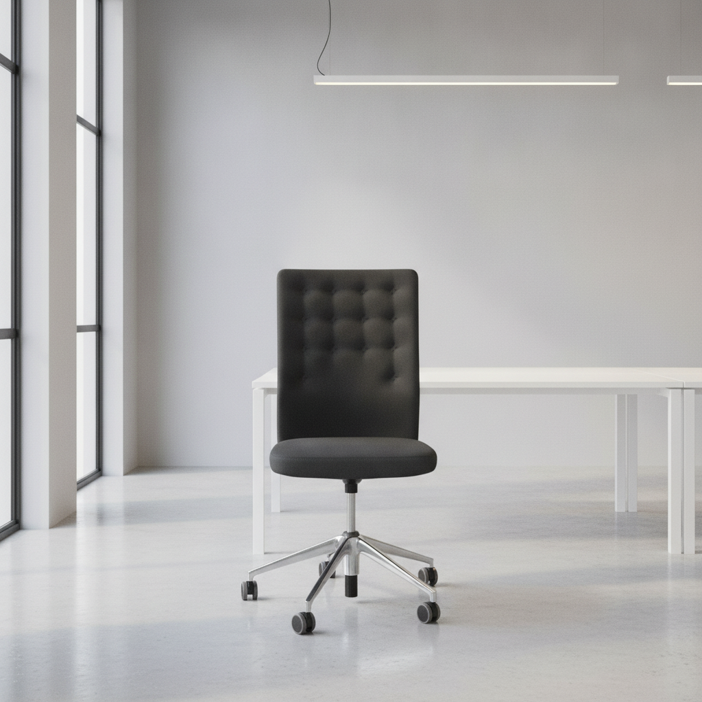 ID Trim kontorstol fra Vitra i svart