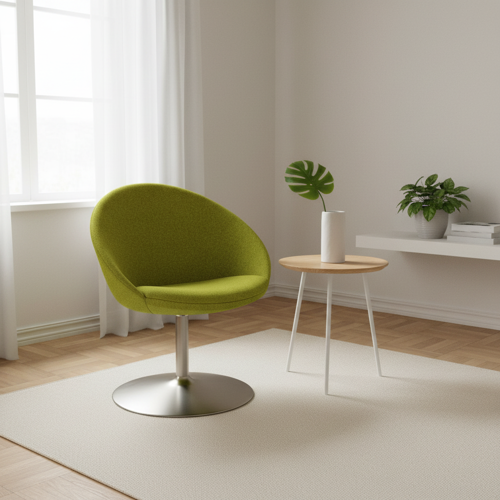 Ikon Lenestol fra Fredericia Furniture i grønn