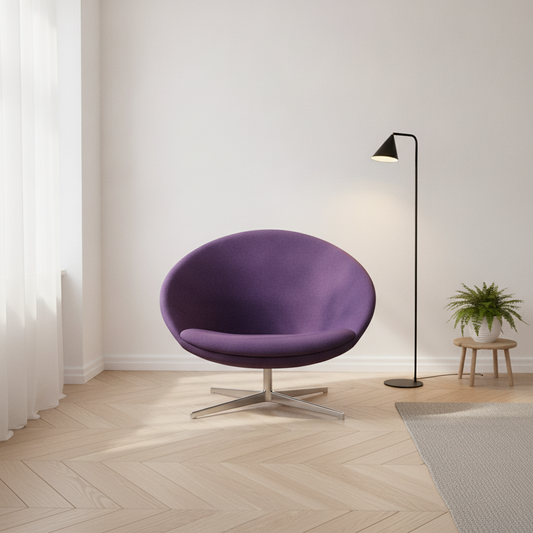Ikon Lenestol fra Fredericia Furniture i lilla
