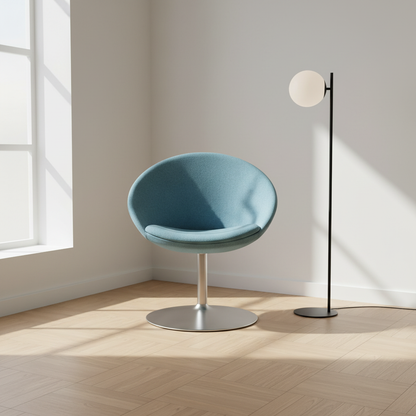 Ikon Lenestol fra Fredericia Furniture i lys blå