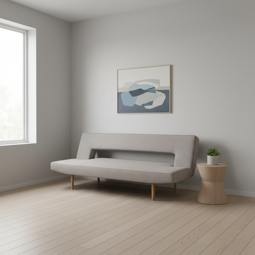 Sovesofa fra Innovation i lys grå