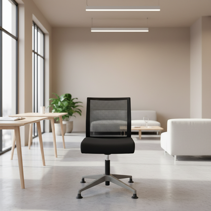 Think kontorstol fra Steelcase i svart