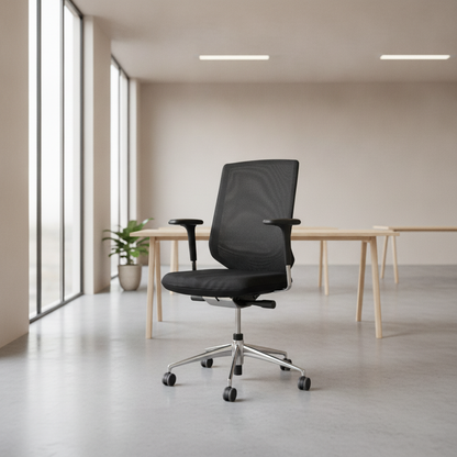 Meda Pro kontorstol fra Vitra i svart