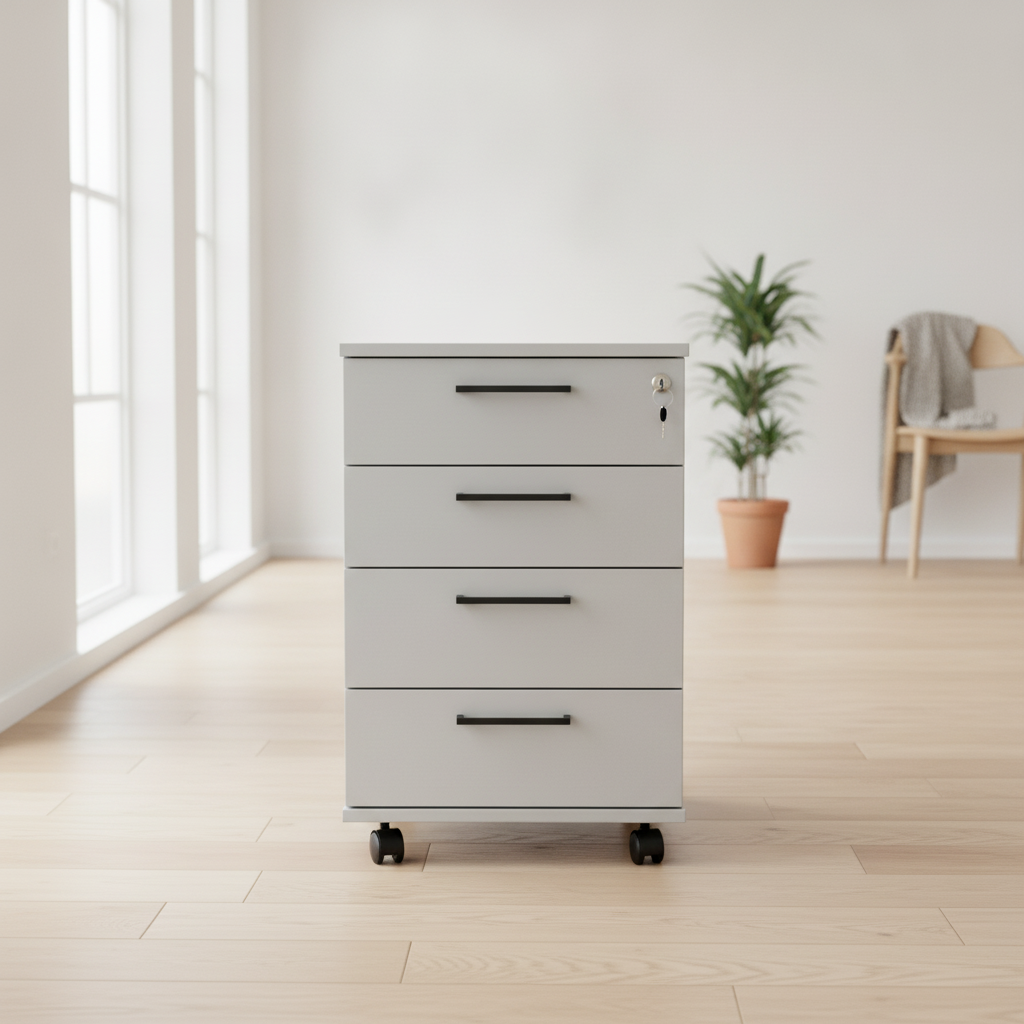 (41x50x64) Degvold skap i hvit