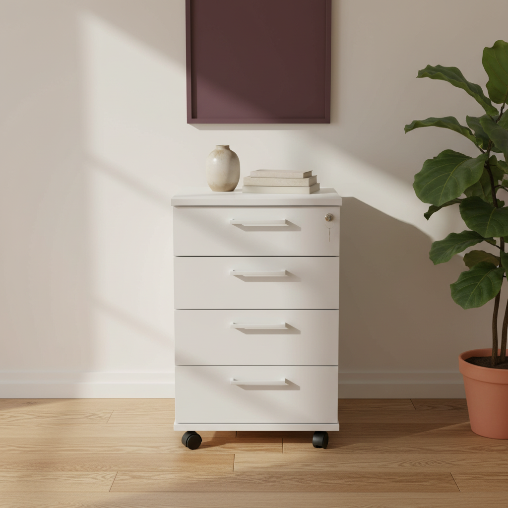 (40x62x55) Secundo skap i hvit