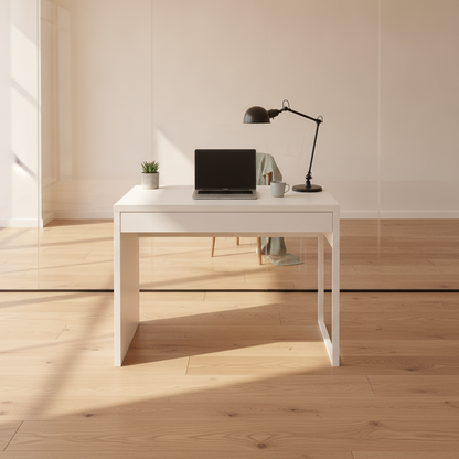 (73x50) IKEA MICKE skrivebord i hvit
