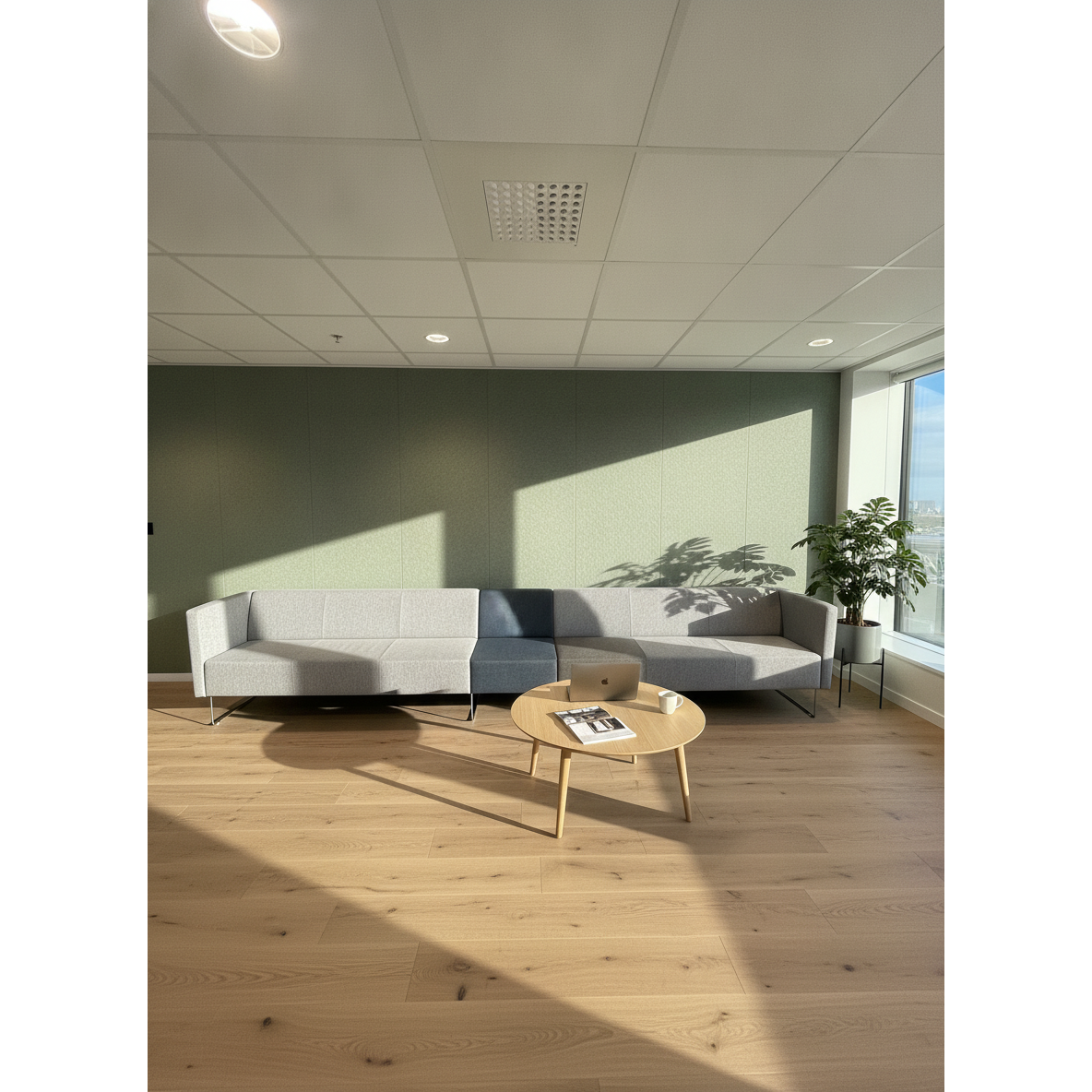 VAD Pivot sofa i flerfarget