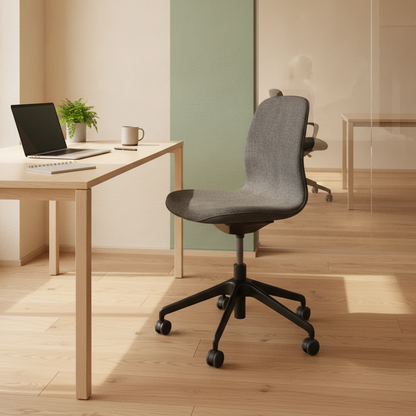 LÅNGFJÄLL kontorstol fra IKEA i grå