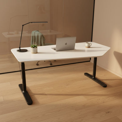 (160x80) IKEA BEKANT skrivebord i hvit