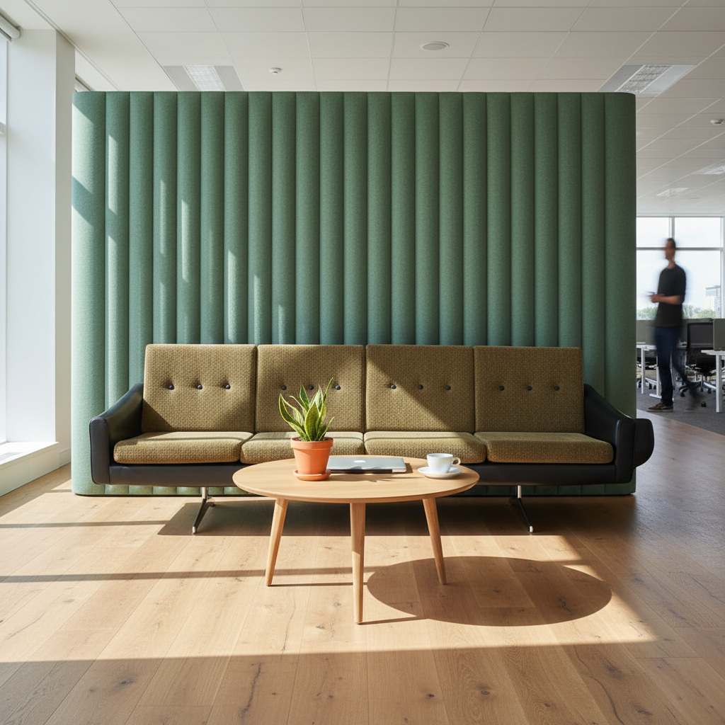 (230x70x70) Retro 4-seter sofa
