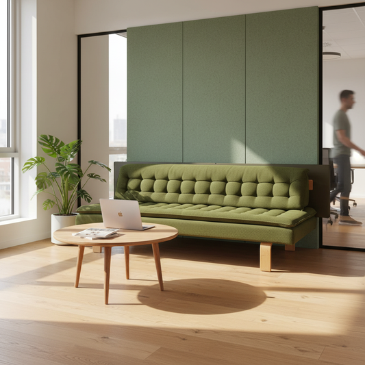 Sofa i grønn