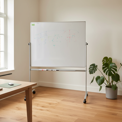 Whiteboard fra Lintex i hvit