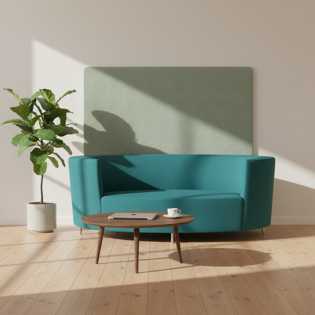 Miljöexpo Ellips sofa i grønn