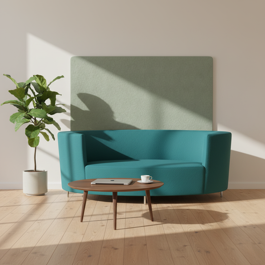 Miljöexpo Ellips sofa i grønn