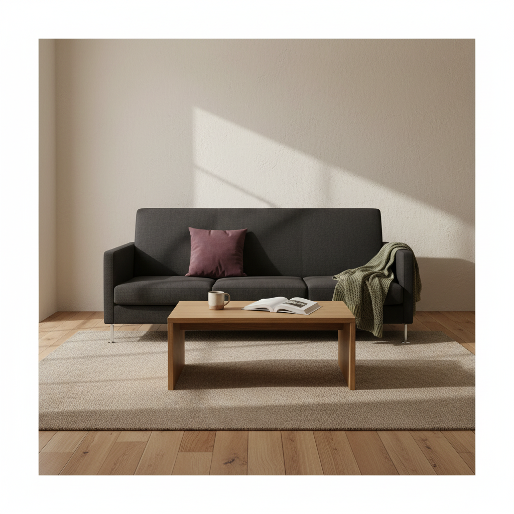 3-seter sofa i grå