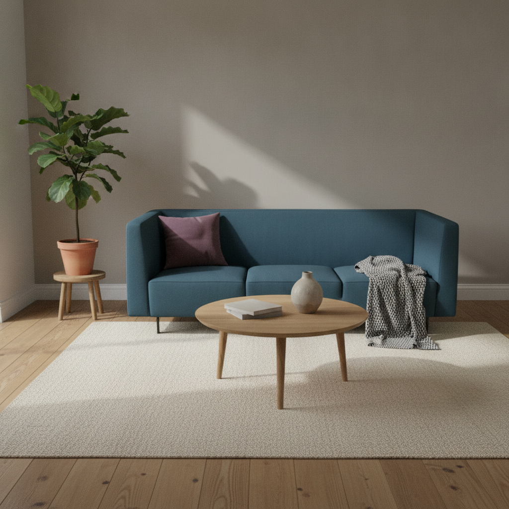 C.D. Sofa fra Inno i blå, stoff