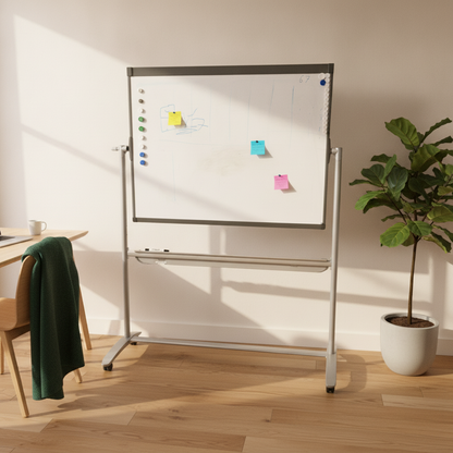 Whiteboard i hvit