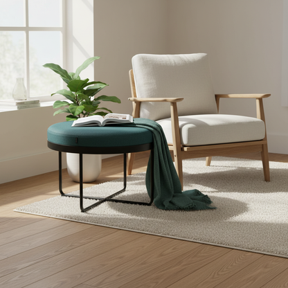 Shima sittepuff fra Johanson Design i grønn