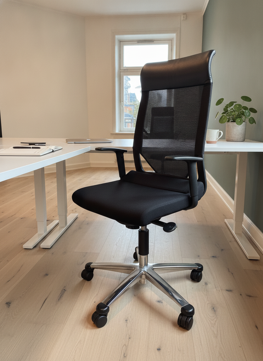 Modus Basic 274/7 kontorstol fra Wilkhahn i svart