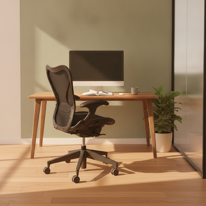 Mirra 2 kontorstol fra Herman Miller i svart
