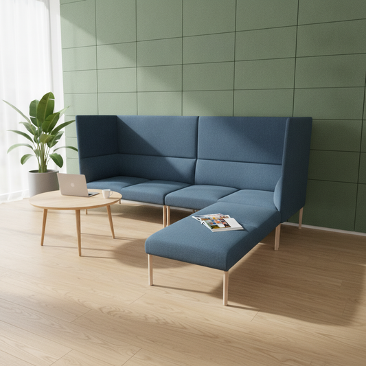 Martela Noora sofa i blå