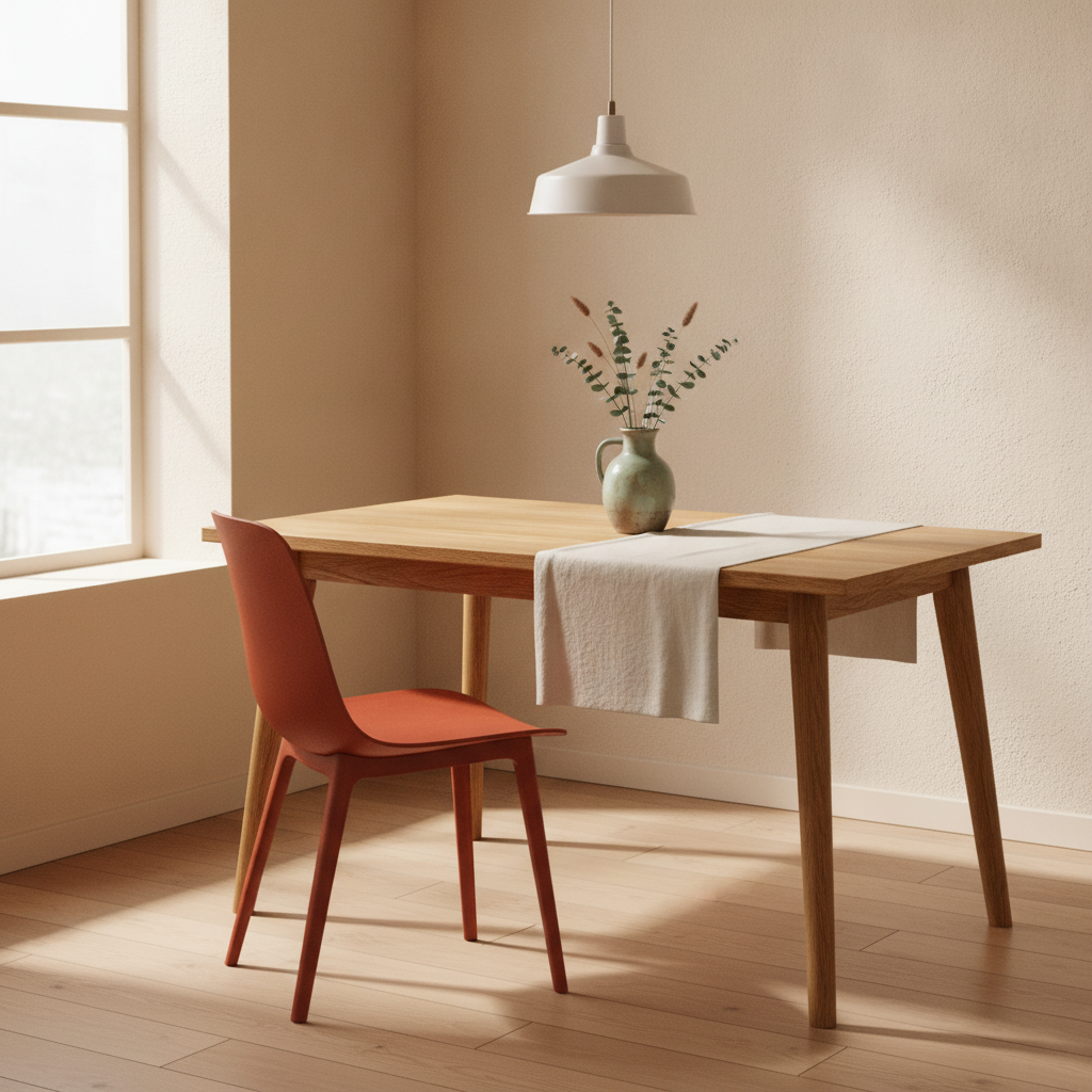 ODGER spisestol fra IKEA, skall i plast