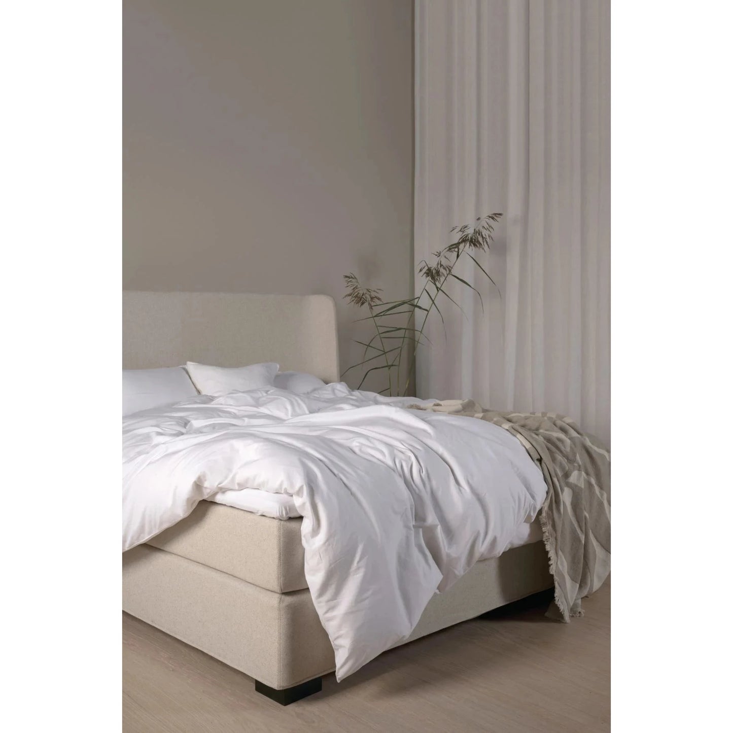 Plus, Nordic rest, Sengegavl natur - 150 cm