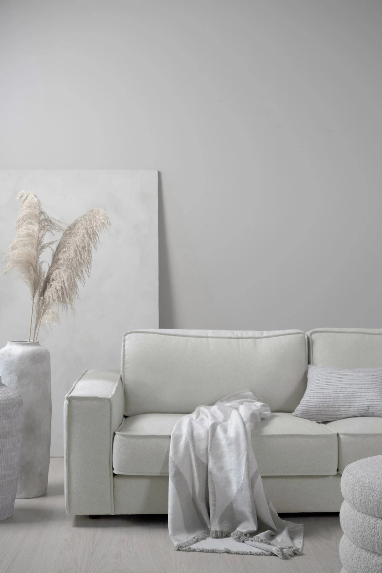 Helt nytt | Olivia 3 seter sofa natur - 222x95x79 cm fra Kid