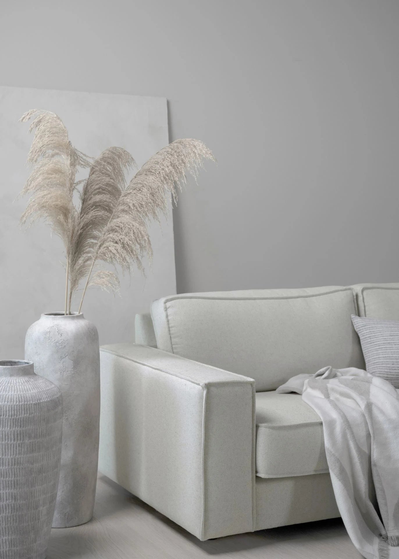 Helt nytt | Olivia 3 seter sofa natur - 222x95x79 cm fra Kid